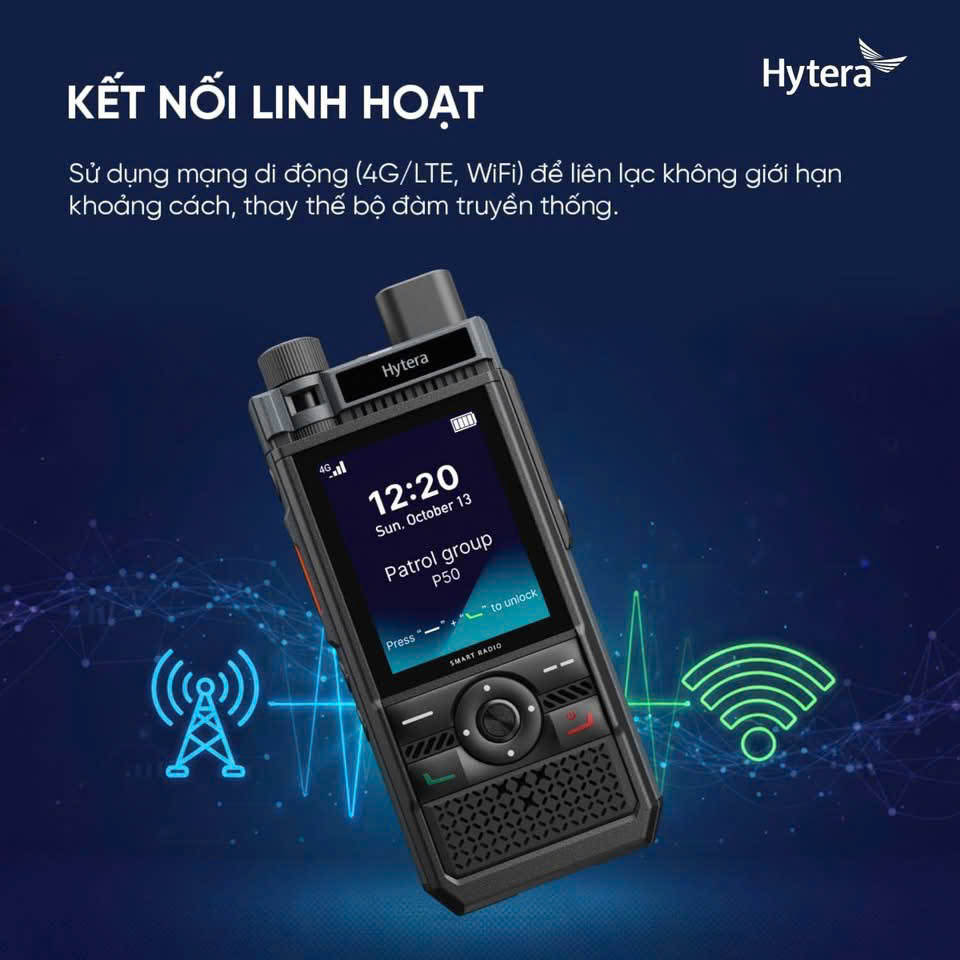 Bộ đ&agrave;m Hytera P50