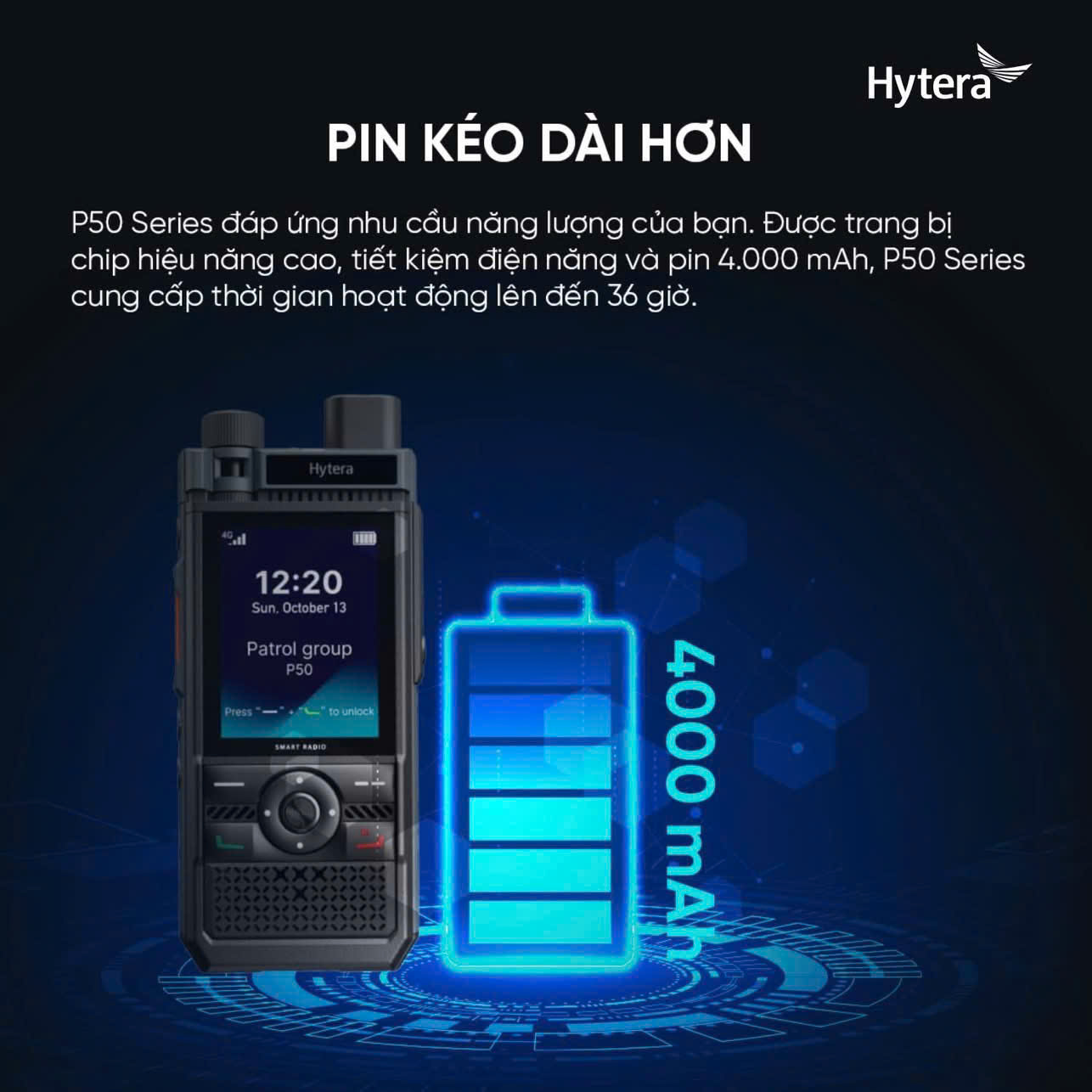 Pin Hytera P50